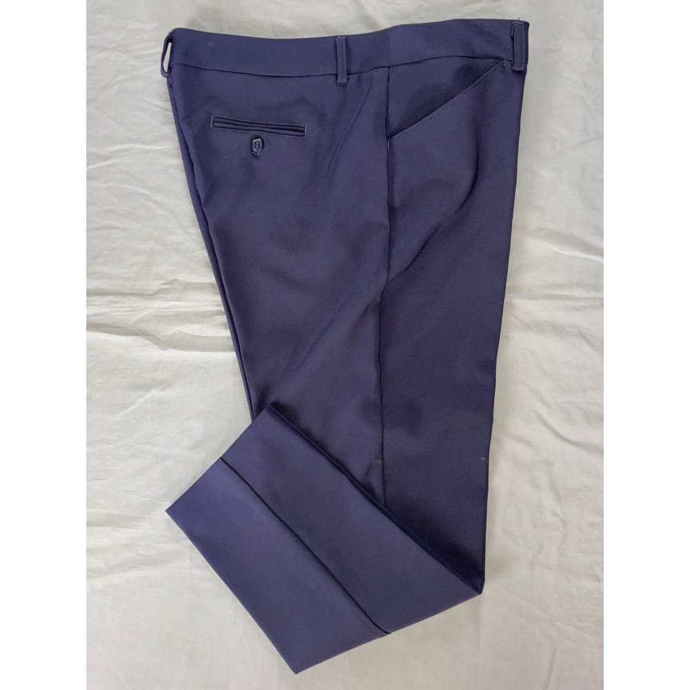 Nanette Lepore Microfiber Career Dress Pants, Trousers. Navy, Size 14. EUC!!